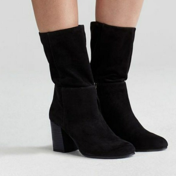 eileen fisher black booties